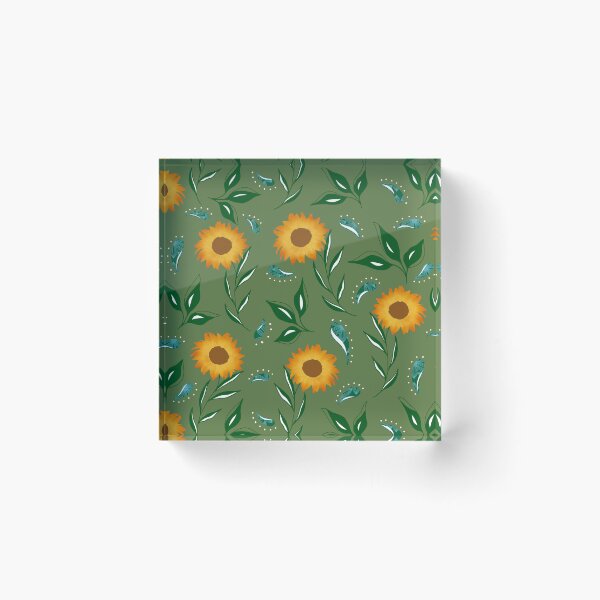 Item preview, Sunflower  - Green designed and sold by JaselviiStudio.