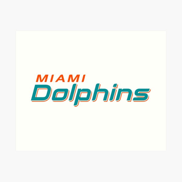 Miami Dolphins NFL Wordmark Retro Ugly Sweater