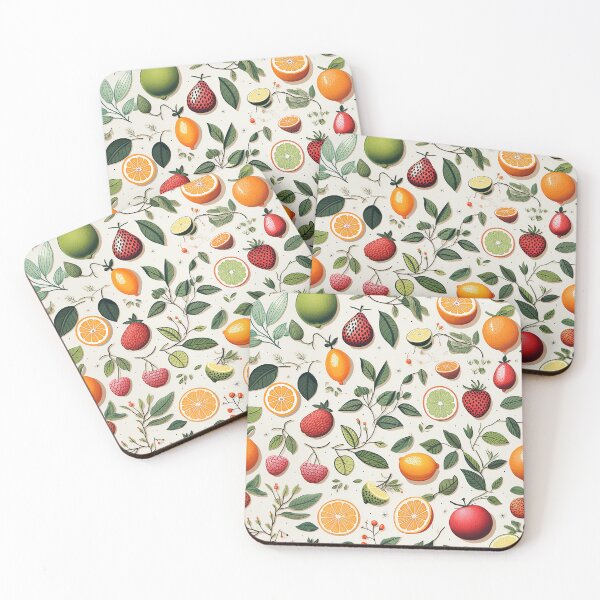 Artikelvorschau, Fruit pattern tile 3 entworfen und verkauft von deemuart.