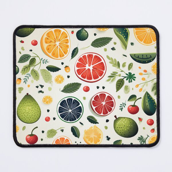 Item preview, Fruit pattern tile 4 designed and sold by deemuart.