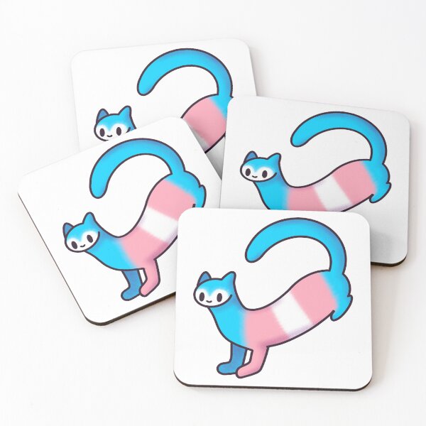 Item preview, pride ferret - trans flag designed and sold by kairoscleryam7.