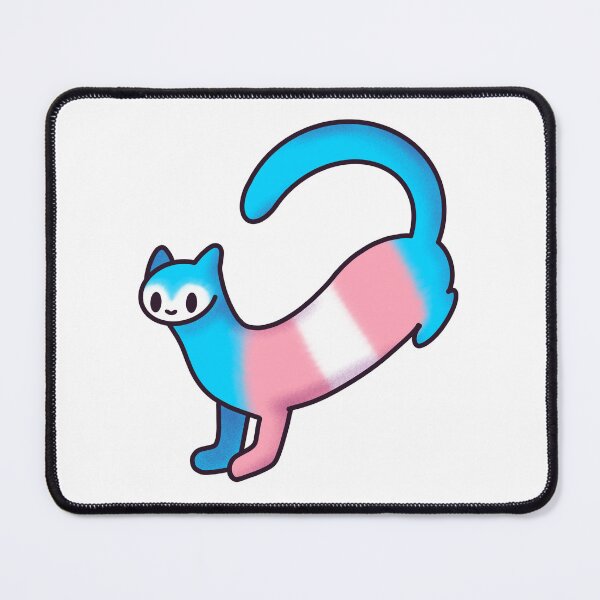 Item preview, pride ferret - trans flag designed and sold by kairoscleryam7.