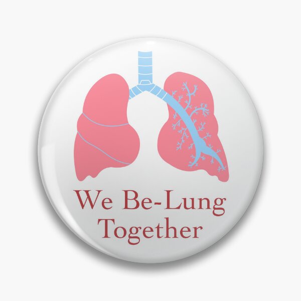 Item preview, We Be-Lung Together designed and sold by peachesandfizz.