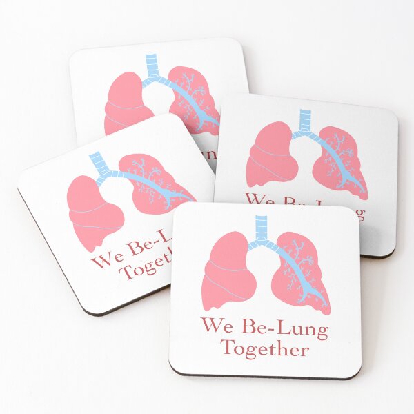 Item preview, We Be-Lung Together designed and sold by peachesandfizz.