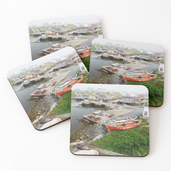 Item preview, Peggy's Cove Fishing Village designed and sold by Monica-Stroud.
