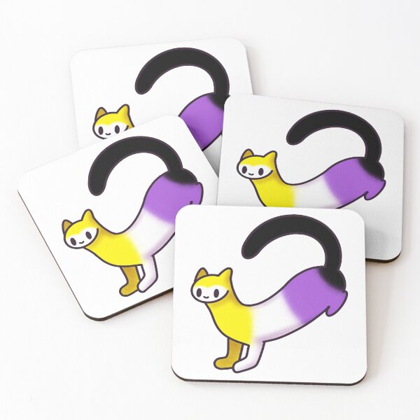 Item preview, pride ferret - non binary flag designed and sold by kairoscleryam7.
