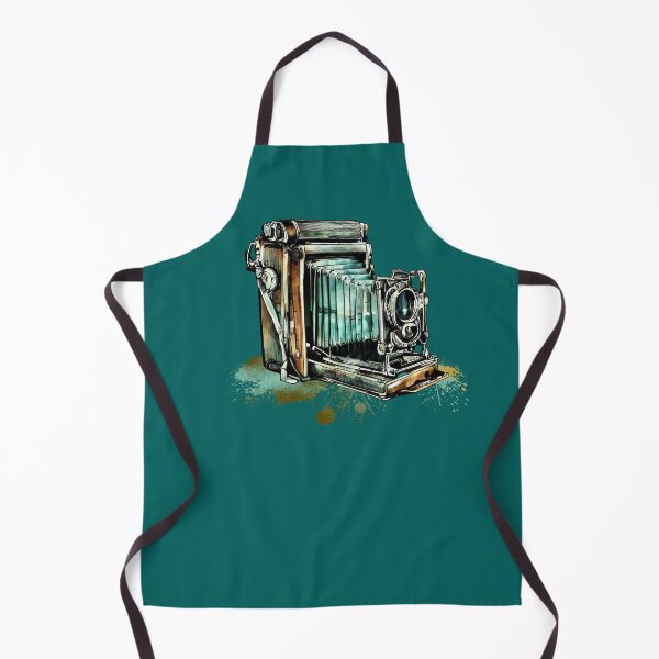 Item preview, Funky Antique Camera Drawing designed and sold by Retro Art Factory.