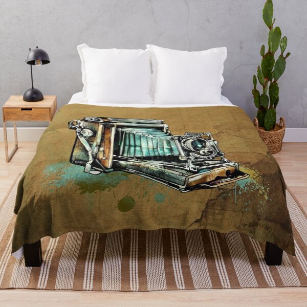 Item preview, Funky Antique Camera Drawing designed and sold by Retro Art Factory.