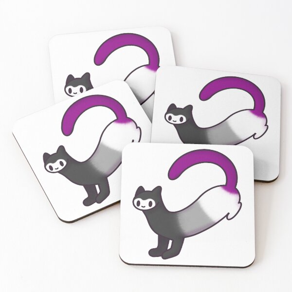 Item preview, pride ferret - asexual flag designed and sold by kairoscleryam7.
