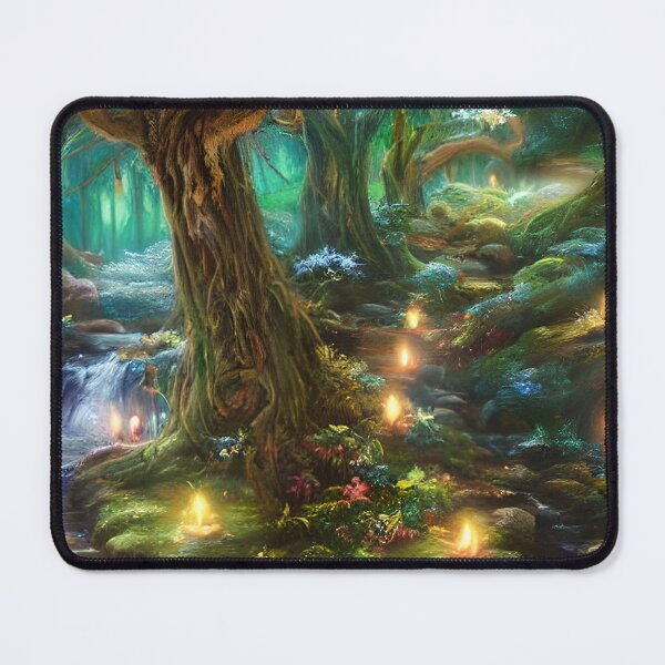 Item preview, Enchanted Mystical Fairy Forest designed and sold by MoodyMuseArt.