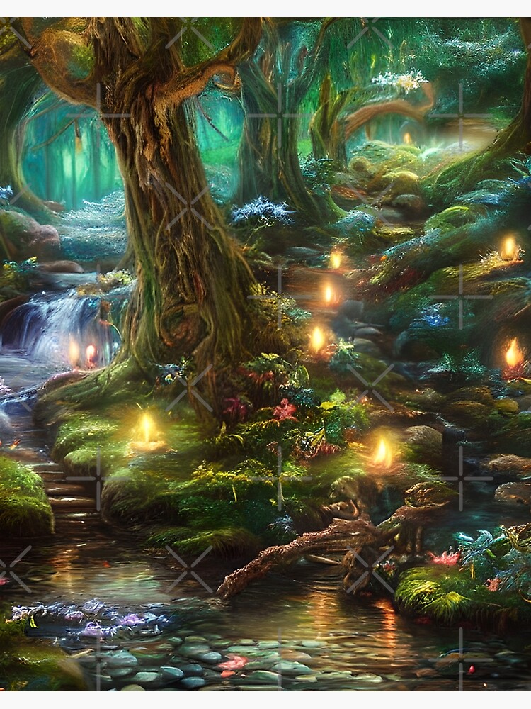 ⍋˒˒Forest fairy ☽⋆゜ Enchanted Mystical Fairy Forest