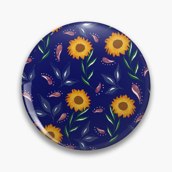 Item preview, Sunflower  - Blue designed and sold by JaselviiStudio.