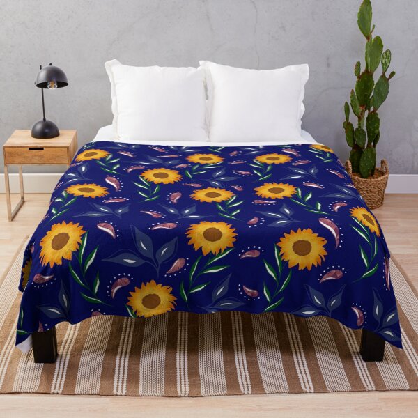 Item preview, Sunflower  - Blue designed and sold by JaselviiStudio.