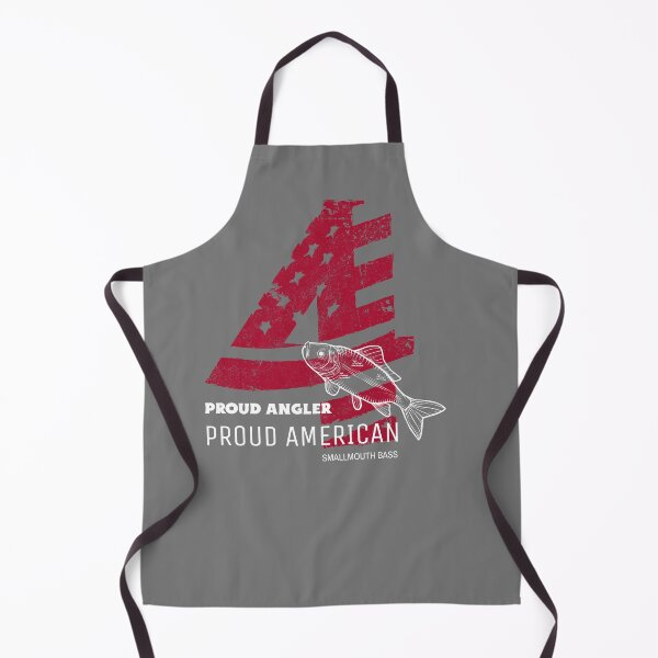 Item preview, Proud American Angler Smallmouth Bass | 4th July Fishing Patriotic designed and sold by lildoodleshirts.