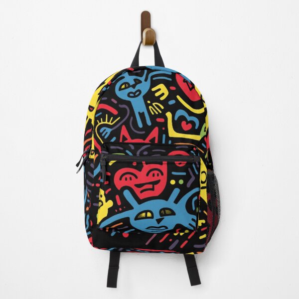 Item preview, Popart style Frenzy: Riot of Colorful Cats - pop art tribute designed and sold by Moisky Art.