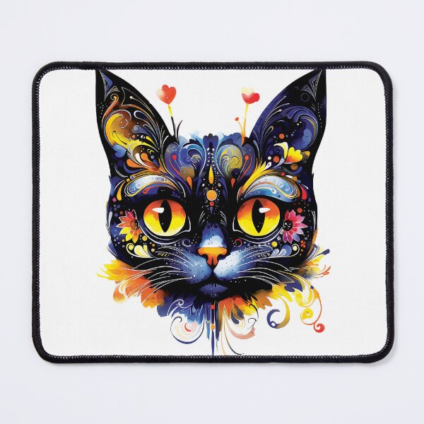 Item preview, Whimsical Cat #8 designed and sold by Cindy Sowers.