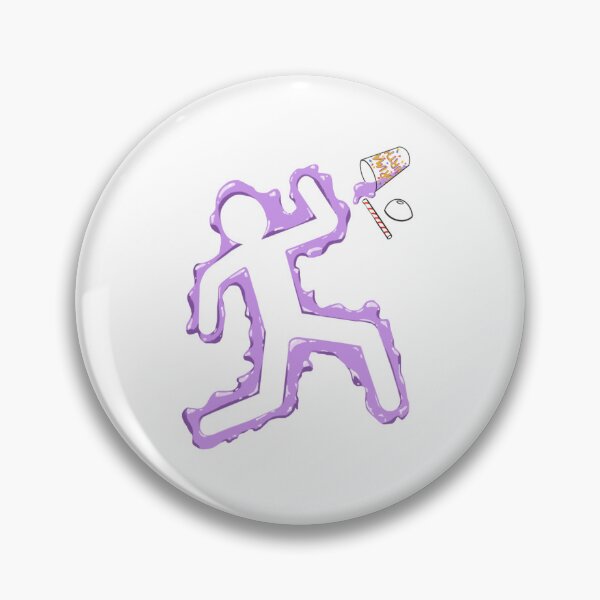 Item preview, Grimace Shake Crime Scene designed and sold by Heythur.