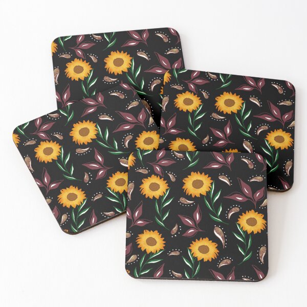 Item preview, Sunflower  - Black designed and sold by JaselviiStudio.
