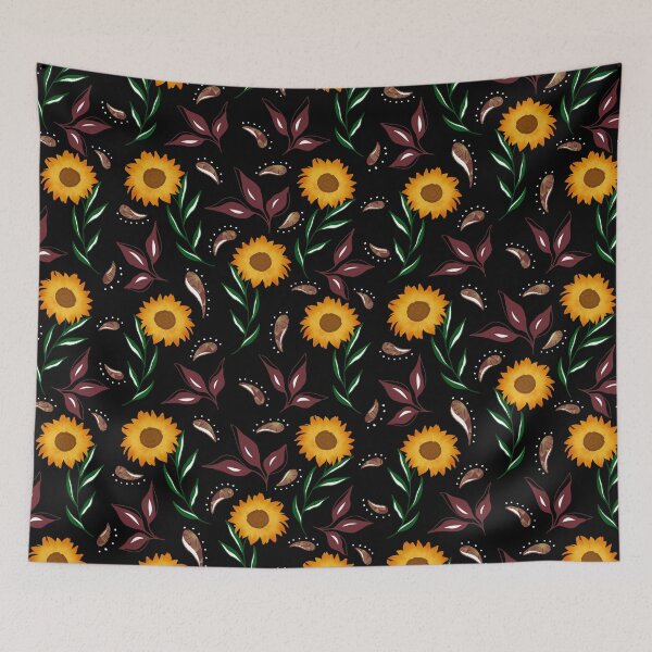 Item preview, Sunflower  - Black designed and sold by JaselviiStudio.