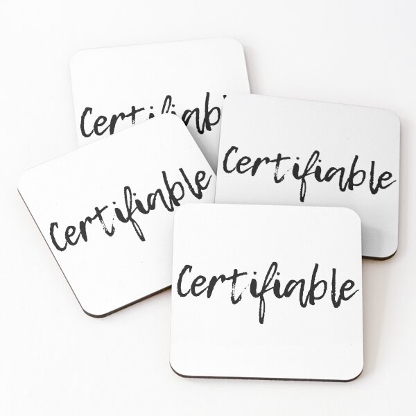 Item preview, Certifiable Logo Classic designed and sold by Certifiable Series.