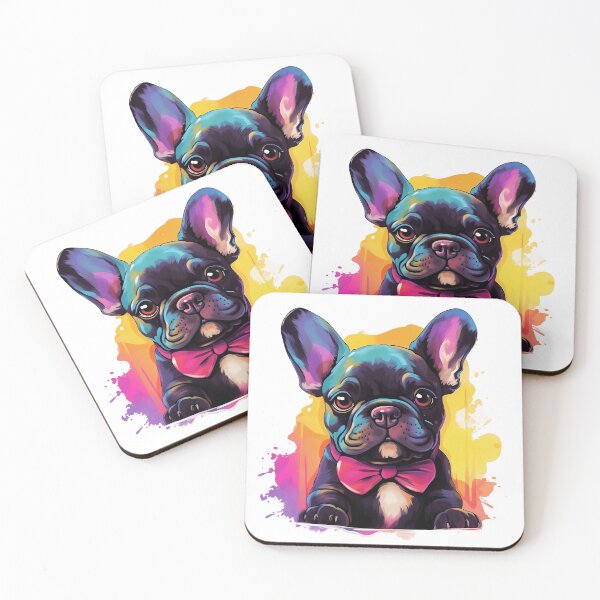 Item preview, Sophisticated Canine: Elegant Frenchie Pup designed and sold by imaginariumlab.