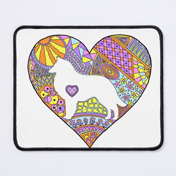 Item preview, Zentangle Belgian in pastels designed and sold by Justbijou.