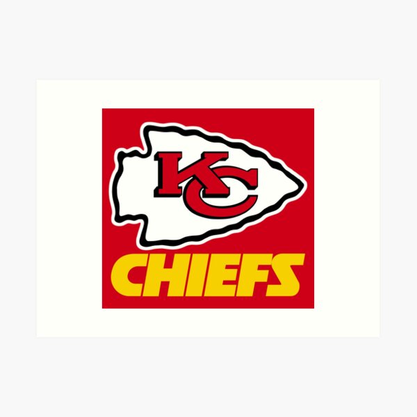 Kansas City Chiefs - large logo, red and yellow