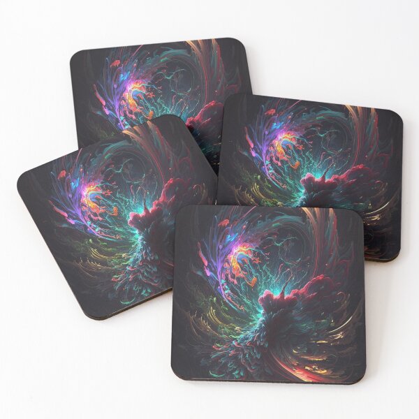 Item preview, "Vibrant Expressions: A Journey through Abstract Colors" designed and sold by dharmatography.