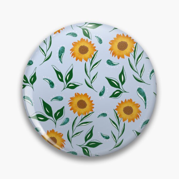 Item preview, Sunflower  - LightBlue designed and sold by JaselviiStudio.