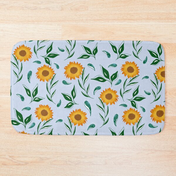 Item preview, Sunflower  - LightBlue designed and sold by JaselviiStudio.