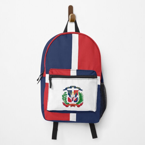 Item preview, Dominican Republic Flag Backpack designed and sold by JosePepin.