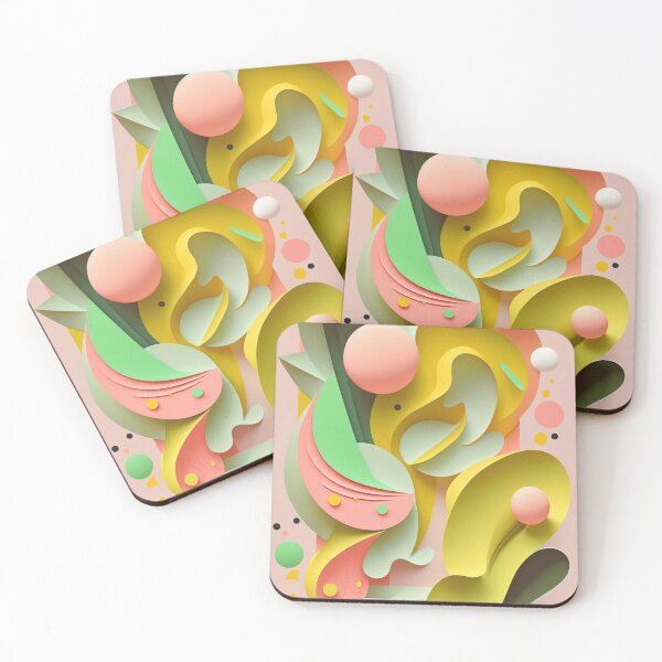 Item preview,   "Vibrant Expressions: A Journey through Abstract Colors" designed and sold by dharmatography.