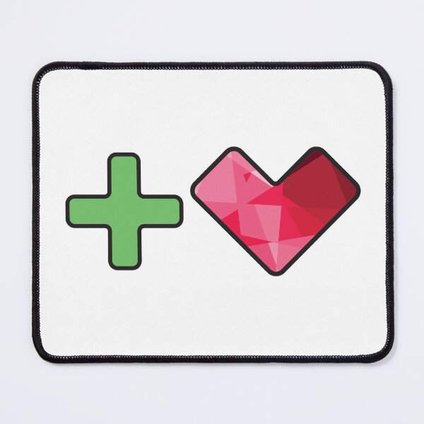 Item preview, Plus Ruby Heart designed and sold by chadrobinson76.