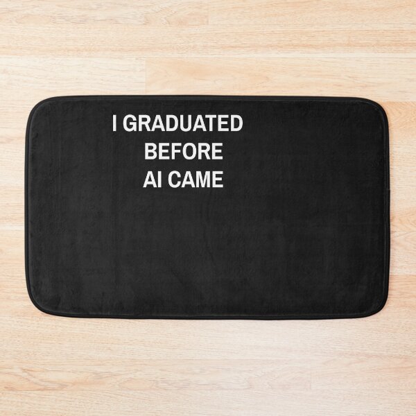 Item preview, Graduation pun, Graduation gift, Funny AI joke, AI humour, artificial intelligence joke, designed and sold by appaart.