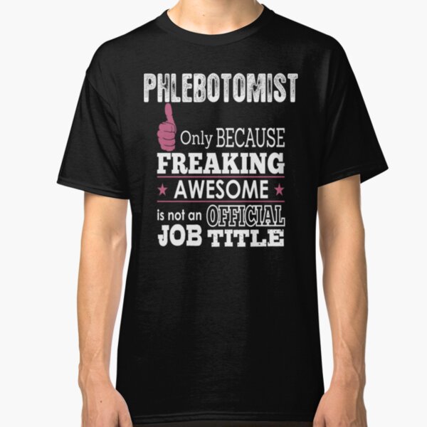 phlebotomist halloween shirts