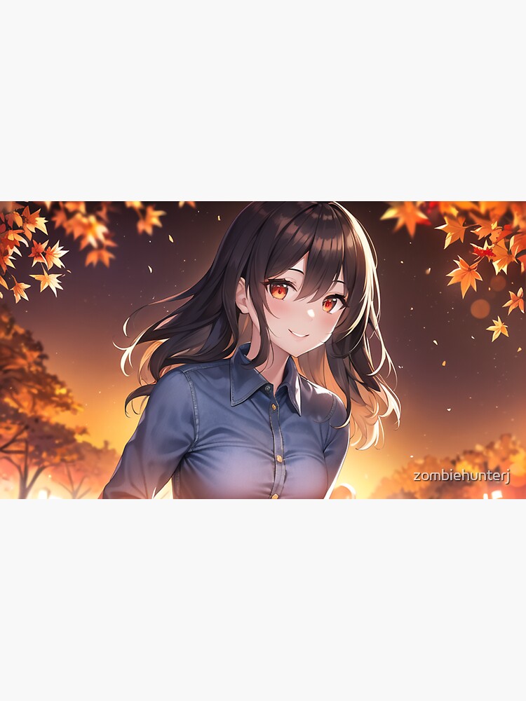 ArtStation - Autumn anime Girl