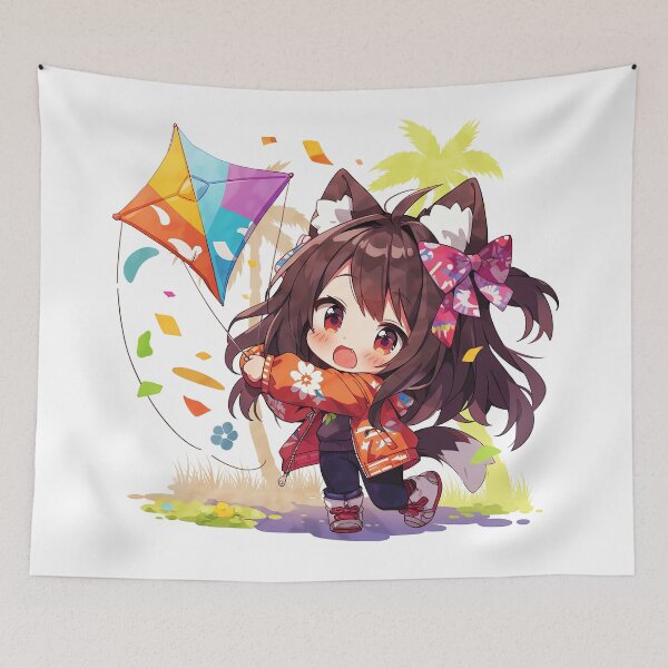 Item preview, Kitty Kite Soarer designed and sold by Chibi Cat Art Corner.