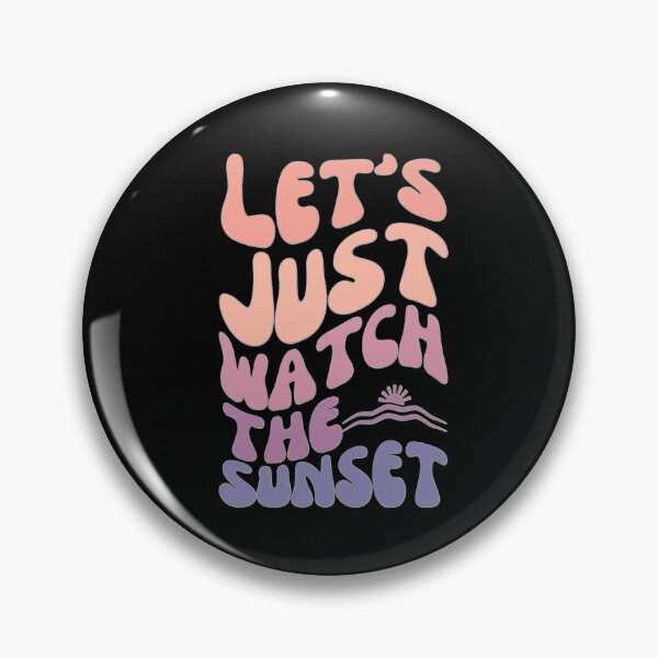 Item preview, Let's Just Watch The Sunset - Pacific Ocean, Tropical Vacation, Vintage, Groovy designed and sold by Sun Sand & Sea Art.