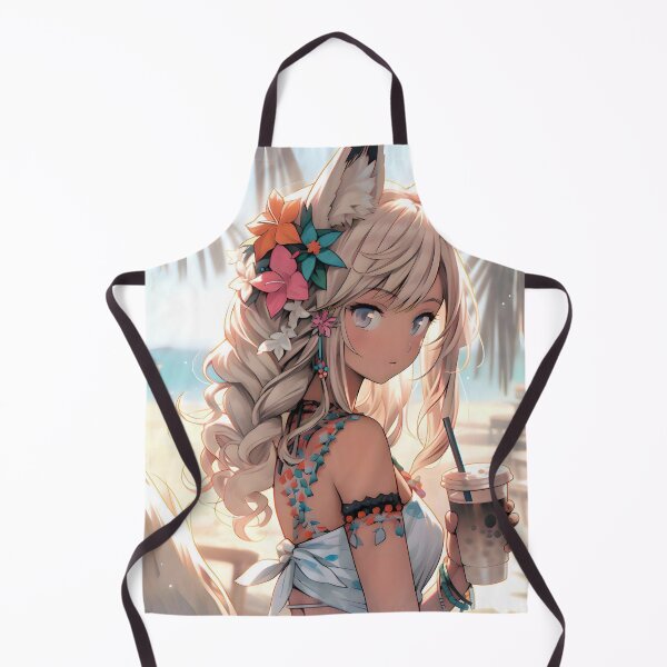 Item preview, Zodiac Fox Summer Pixel Beach Art designed and sold by OutsideAgency.