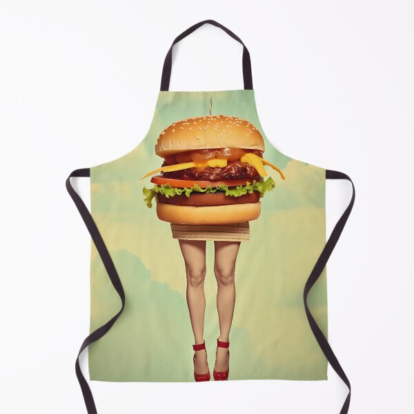 Item preview, Burger with Beautiful Legs in the Sky designed and sold by SingularityGeek.
