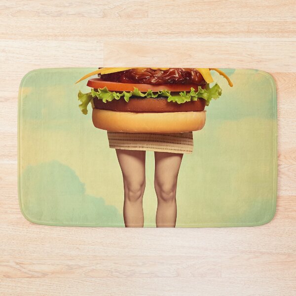 Item preview, Burger with Beautiful Legs in the Sky designed and sold by SingularityGeek.
