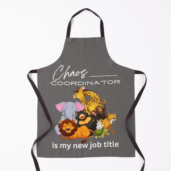 Item preview, Chaos Coordinator is my new job title: Animal print designed and sold by Hiremeamerica.