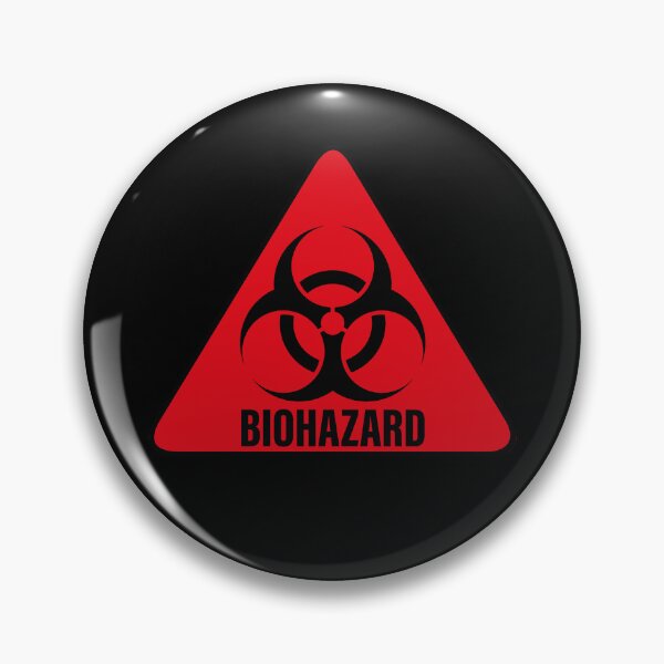 Item preview, biohazard, Black and red designed and sold by scientiafemina.