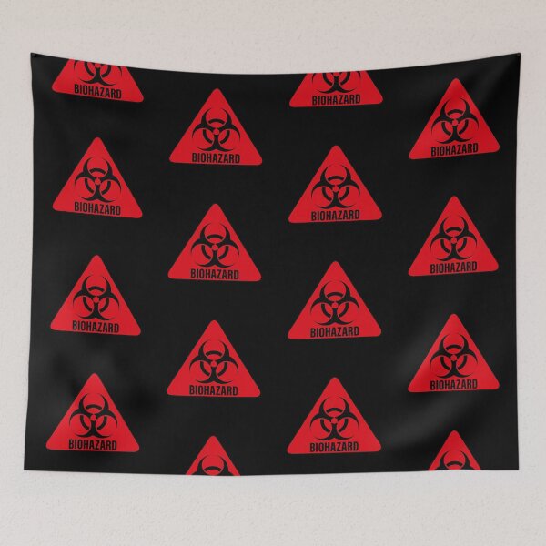 Item preview, biohazard, Black and red designed and sold by scientiafemina.