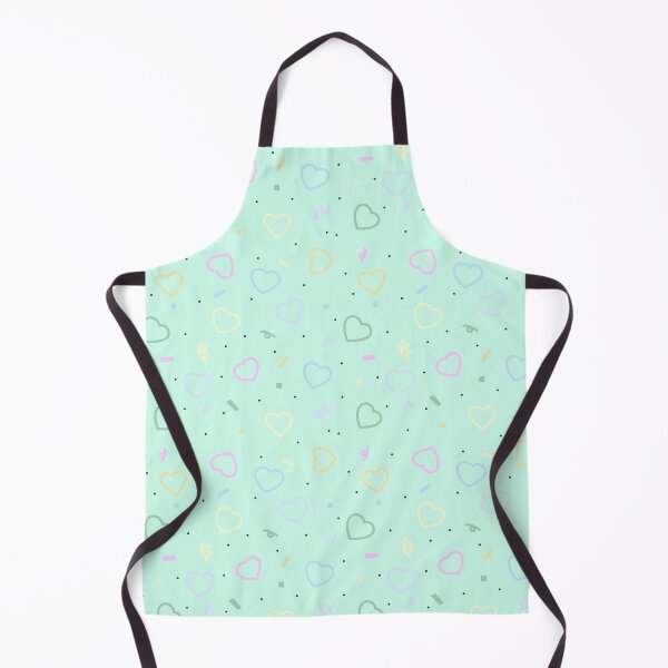 Item preview, Confetti Hearts Mint designed and sold by ComfyMouse.