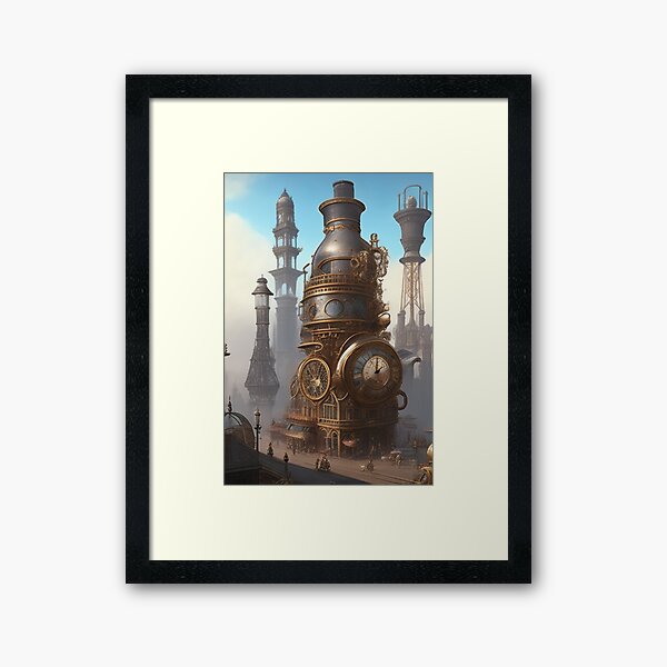 Aperçu de l'œuvre SteamCity : merveilles victoriennes créée et vendue par ArtfulExpresion.