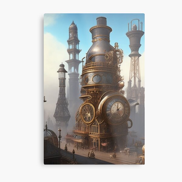 Aperçu de l'œuvre SteamCity : merveilles victoriennes créée et vendue par ArtfulExpresion.