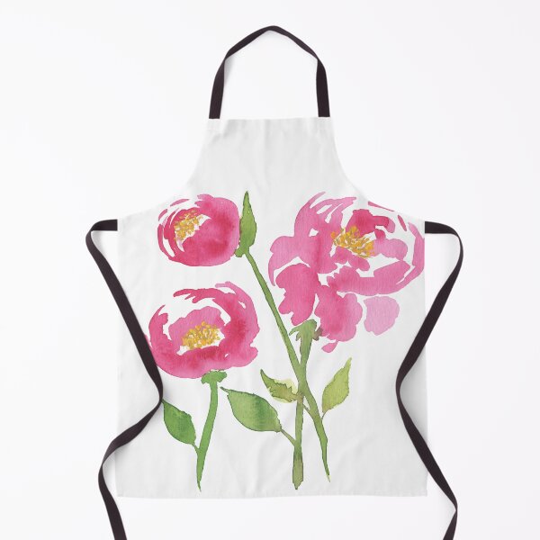 Item preview, Pink peonies watercolor painting designed and sold by AnissaF.