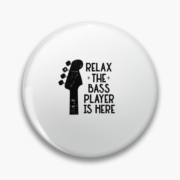 Item preview,  Relax The Bass Player Is Here Funny Music  designed and sold by SOUFIANE1991.