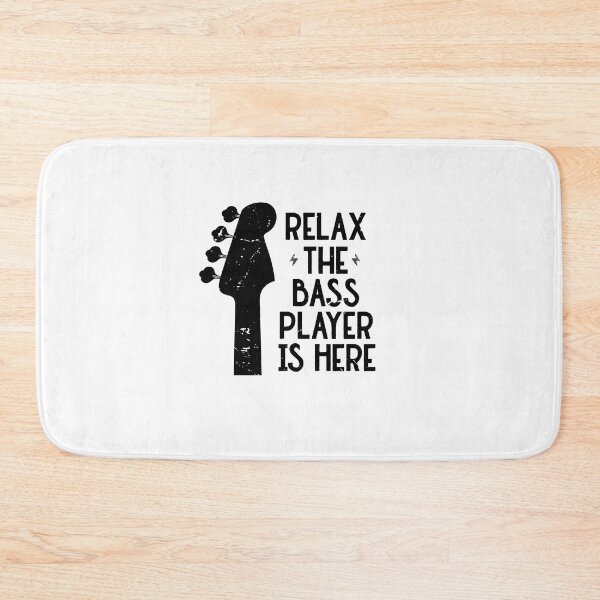 Item preview,  Relax The Bass Player Is Here Funny Music  designed and sold by SOUFIANE1991.